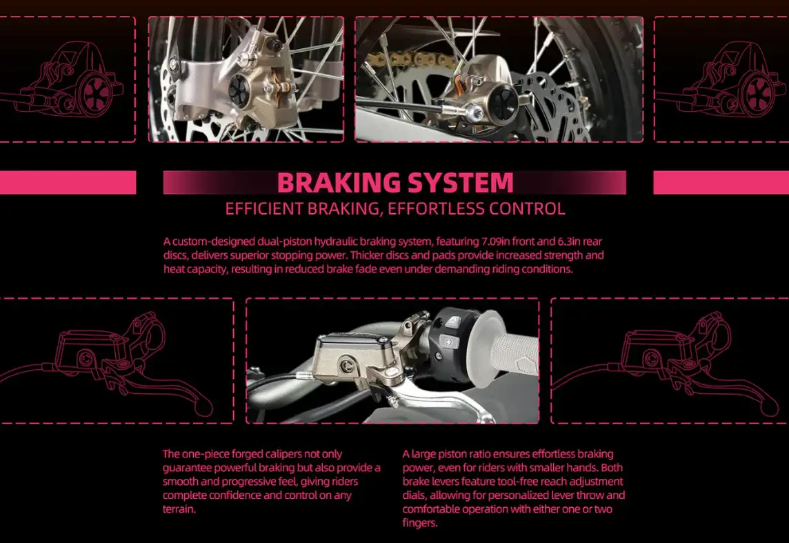 Surron Hyper Bee Brakes
