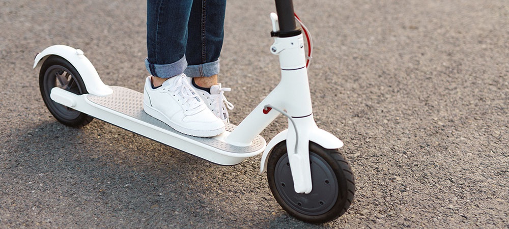 non-foldable scooters